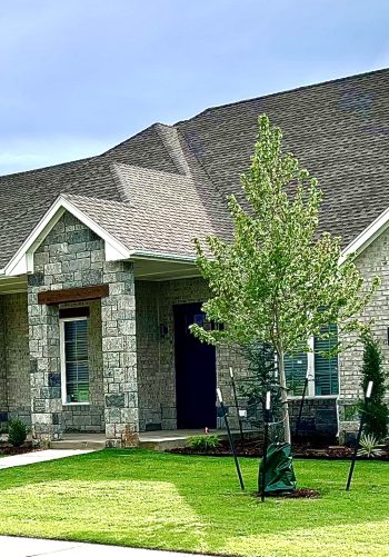 Beautiful exterior built by Semco Construction in Yukon, OK