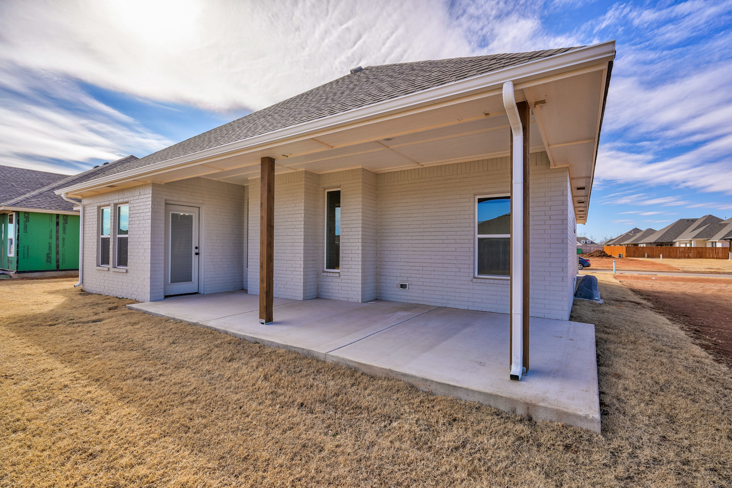 Beautiful exterior built by Semco Construction in Yukon, OK
