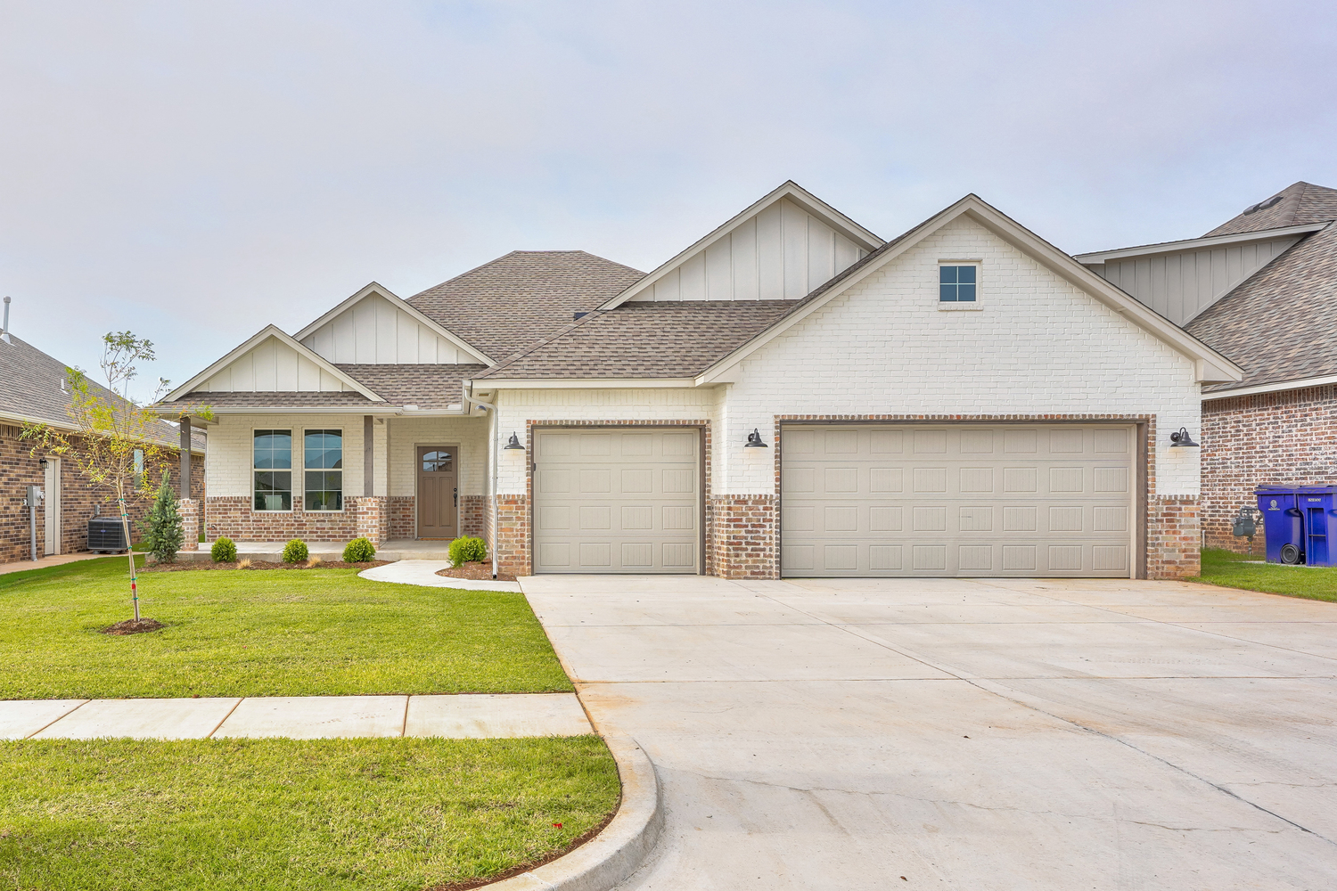 Beautiful exterior built by Semco Construction in Yukon, OK
