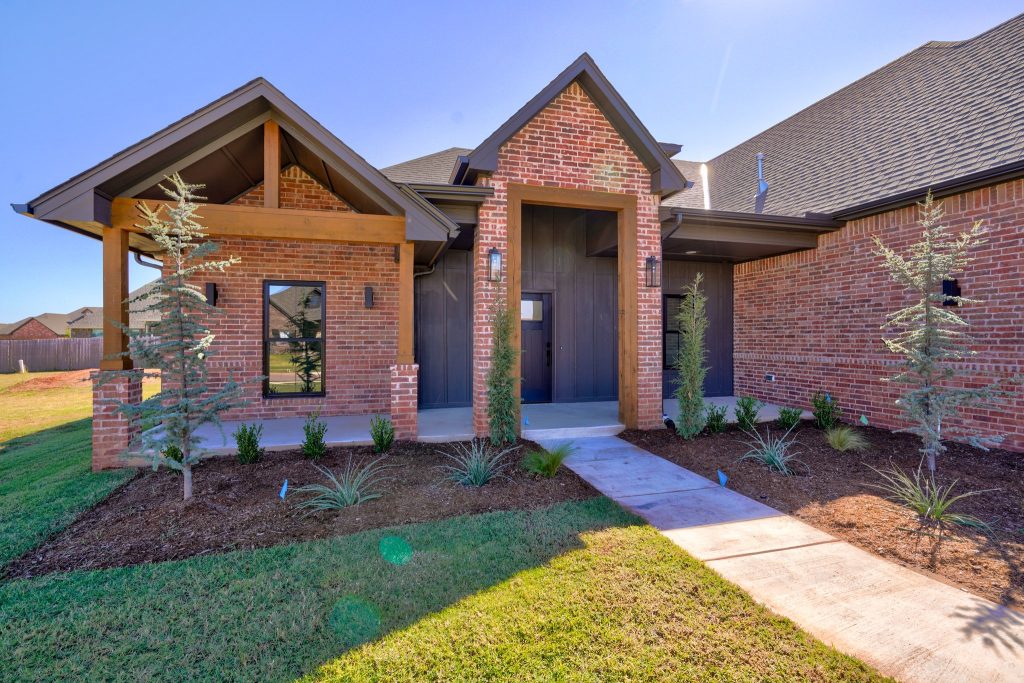 Beautiful exterior built by Semco Construction in Yukon, OK