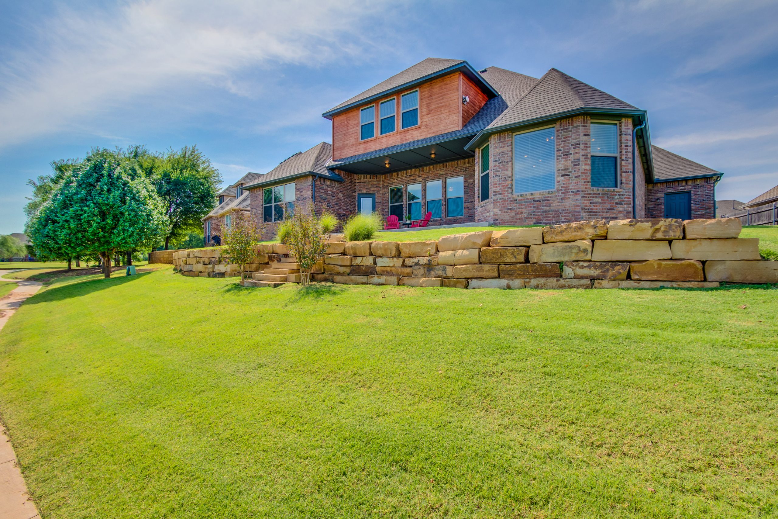 Beautiful exterior built by Semco Construction in Yukon, OK