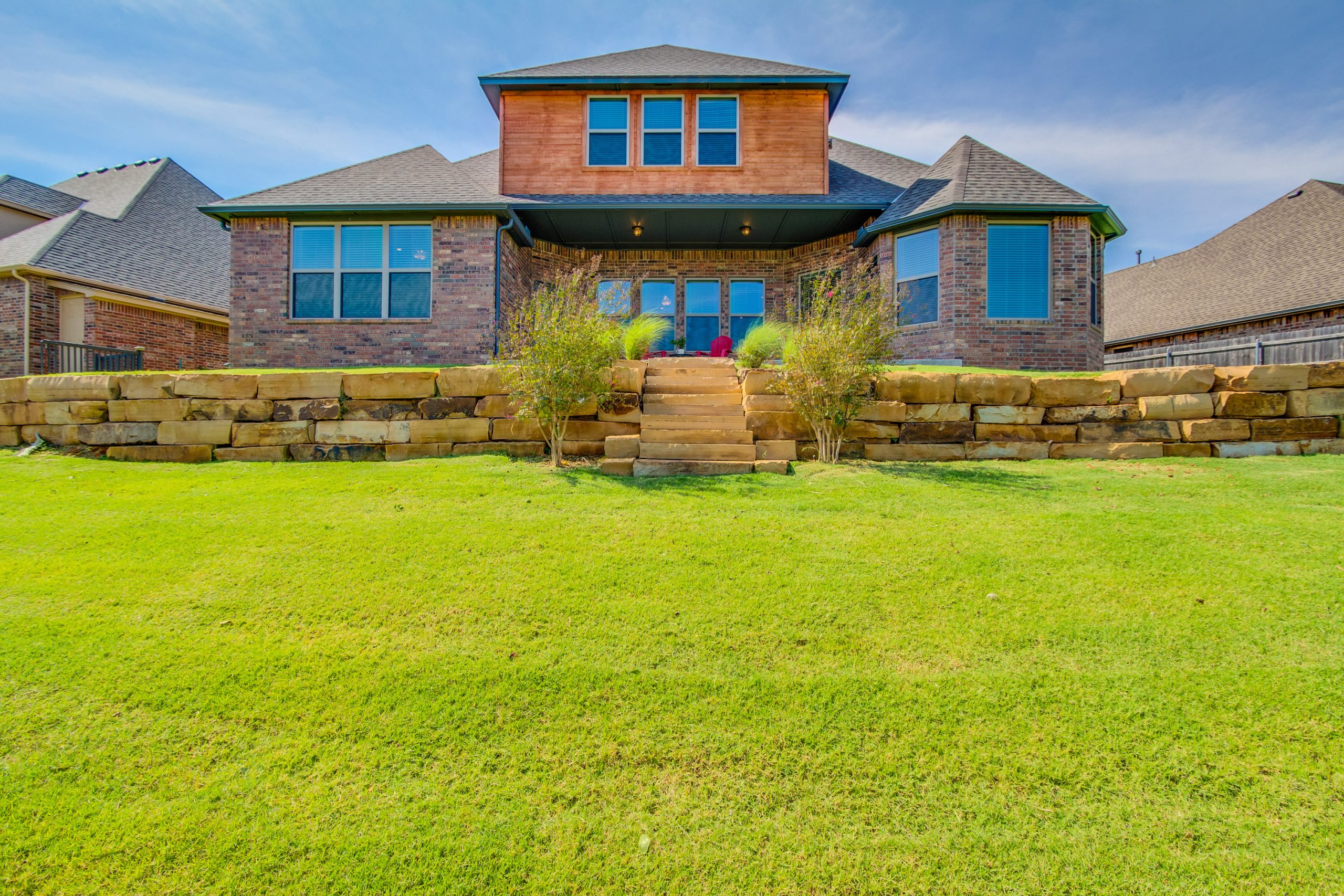 Beautiful exterior built by Semco Construction in Yukon, OK