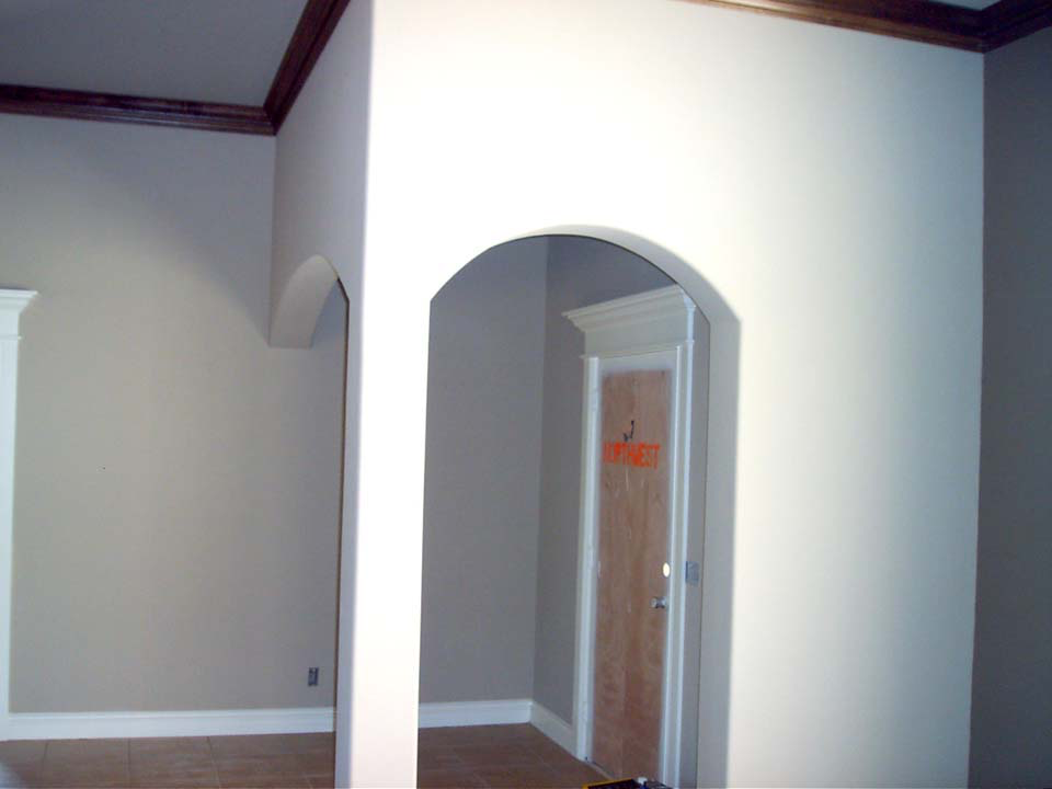 Interior entryway built by Semco homes in Yukon, OK